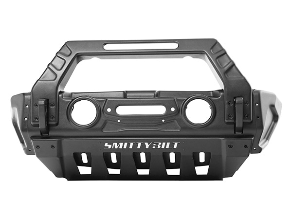 【正規品】 Smittybilt STRYKER フロントバンパー 76730 2007-2018y ジープ JK ラングラー/18y- JL ラングラー/20y- JT グラディエーター)
