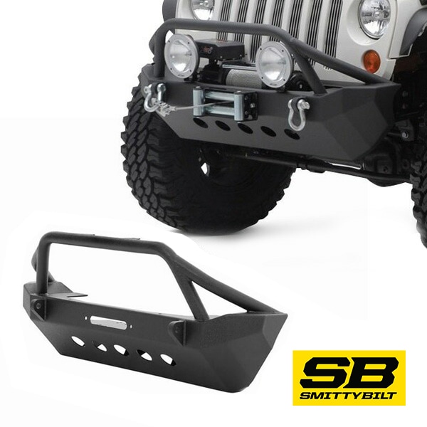 【正規品】 Smittybilt スミッティビルト XRC GEN1アーマーフロントバンパー 76806 2007-2018y ジープ JK ラングラー
