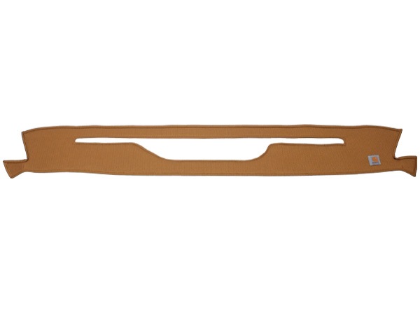 【専用設計】CoverCraft製 ダッシュマット Carhartt Edition/カーハートブラウン JL ラングラー/JT グラディエーター 左ハンドル用 カバークラフト MADE IN USA