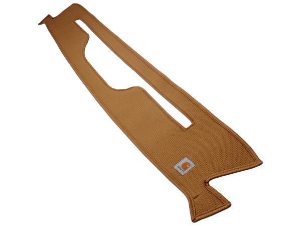 【専用設計】CoverCraft製 ダッシュマット Carhartt Edition/カーハートブラウン JL ラングラー/JT グラディエーター 左ハンドル用 カバークラフト MADE IN USA