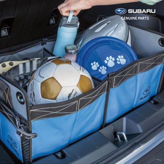 USスバル純正 カーゴオーガナイザー トランクエリア用 収納ケース スバル車に！ フォレスター インプレッサ XV アウトバック レヴォーグ BRZ WRX STi S4