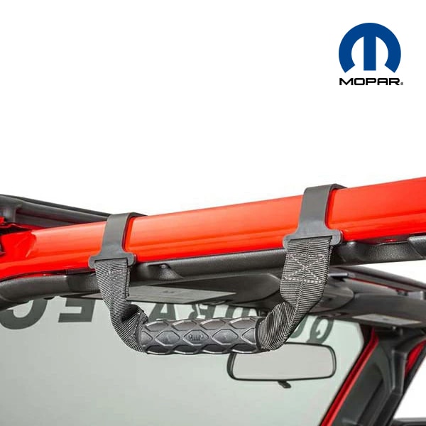 MOPAR純正 インテリア フロントグラブハンドル 左右SET 82215523AC 18y- ジープ JL ラングラー 20y- JT グラディエーター アシストグリップ 乗降アシスト