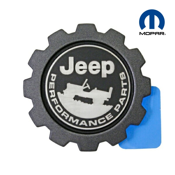 MOPAR純正 PERFORMANCE PARTS エンブレム リアゲートヒンジ バッジ 18y- ジープ JK ラングラー 他 リアエンブレム リアバッジ リアゲートエンブレム