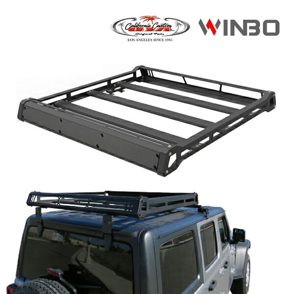 【WINBO 正規品】18y- ジープ JL ラングラー 2/4ドア用 トラベラー ルーフラック ウインボー