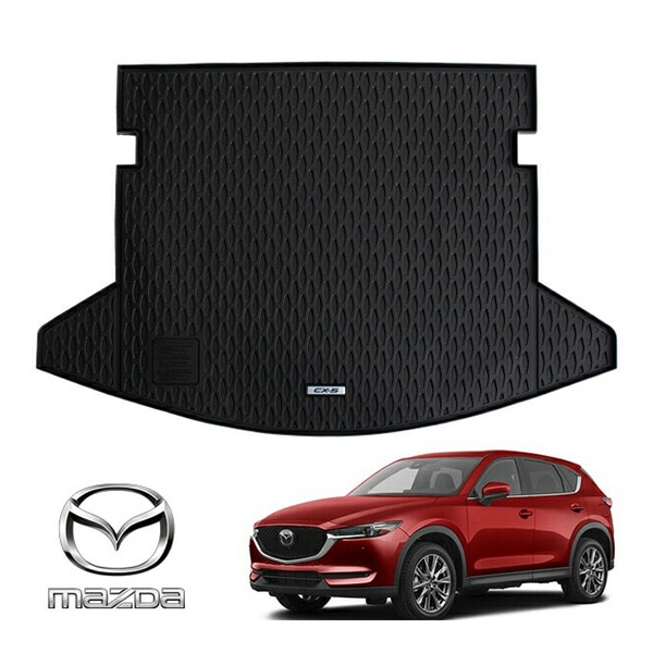 USマツダ純正 ロゴ入 リア カーゴプロテクター カーゴマット ラゲッジマット トランクマット ラゲッジトレイ トランクトレイ 立体 防水 防汚 MAZDA CX-5 KF系 前期