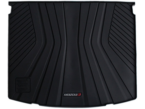 USマツダ純正 リア カーゴマット ラゲッジマット カーゴライナー トランクマット MAZDA3ロゴ入 マツダ アクセラ スポーツ BM/BY系