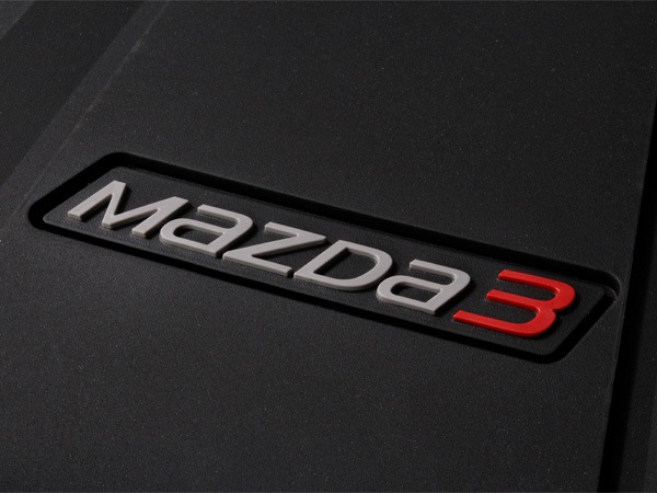 USマツダ純正 リア カーゴマット ラゲッジマット カーゴライナー トランクマット MAZDA3ロゴ入 マツダ アクセラ スポーツ BM/BY系