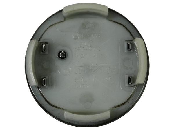 USマツダ純正 汎用 ロゴ入 ホイール センターキャップ ブラック 4個セット アクセラ/マツダ3/マツダ6/CX-3/CX-5/ロードスター