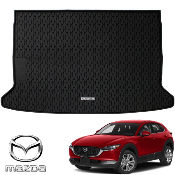 USマツダ純正リア カーゴマット ラゲッジマット カーゴライナー トランクマット CX-30ロゴ入 マツダ CX-30 DM系