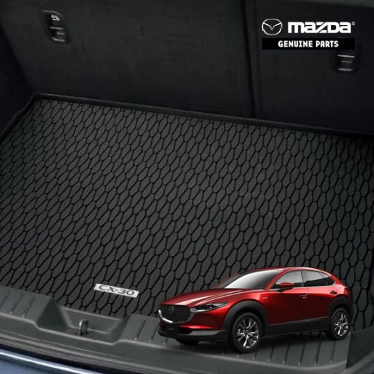 USマツダ純正リア カーゴマット ラゲッジマット カーゴライナー トランクマット CX-30ロゴ入 マツダ CX-30 DM系