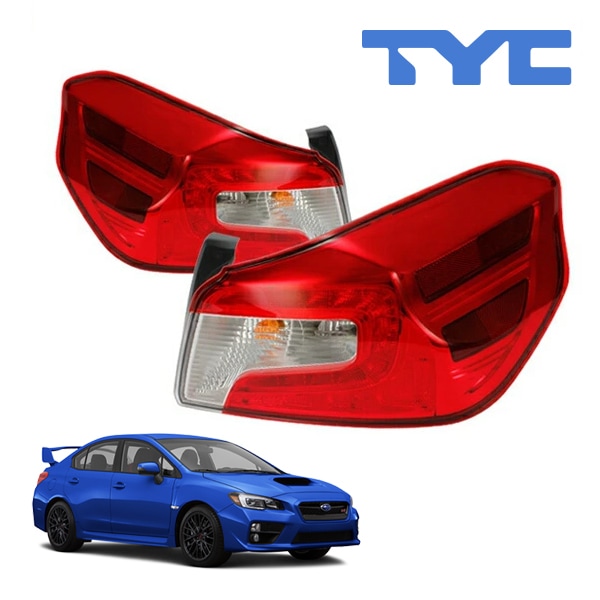 【TYC 正規品】スバル WRX STI S4 VA系 平成26年8月-令和2年4月 テールランプ USテールライト 左右SET サイドマーカー付 US仕様 USDM