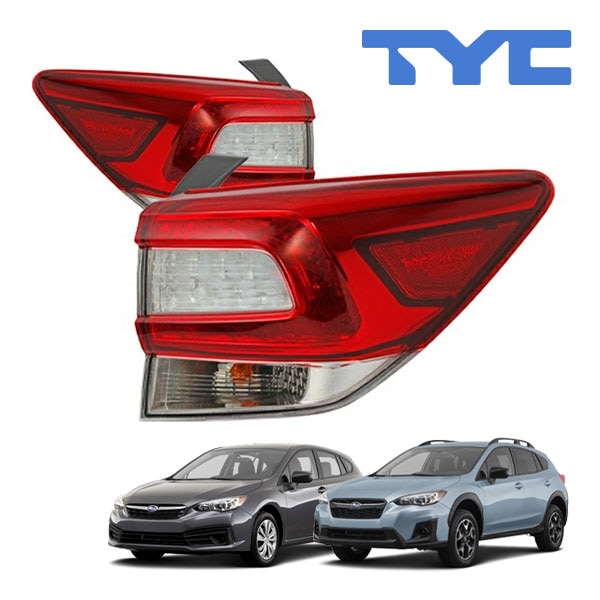 【TYC 正規品】スバル XV GT系 平成28年10月-令和5年4月 インプレッサスポーツ 後期 GT系 平成29年5月-令和5年4月 テールランプ テールライト 左右SET サイドマーカー付 US仕様 USDM