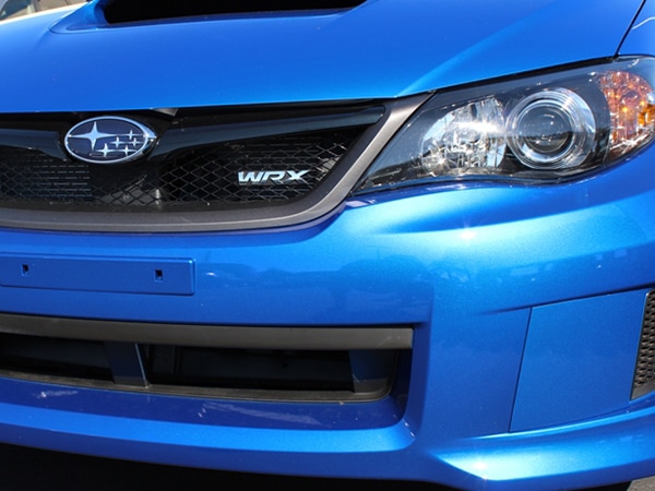 USスバル純正 SUBARU インプレッサ WRX STI ハッチバック GRB型 セダン GVB型 平成19年6月-平成26年8月 フロントグリル エンブレム WRXロゴ