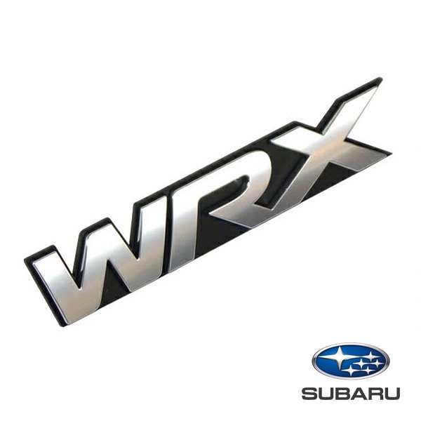 USスバル純正 SUBARU インプレッサ WRX STI ハッチバック GRB型 セダン GVB型 平成19年6月-平成26年8月 フロントグリル エンブレム WRXロゴ