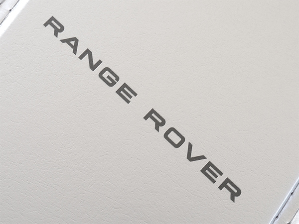 USランドローバー純正 専用設計 RANGE ROVER ロゴ入 サンシェード 吸盤