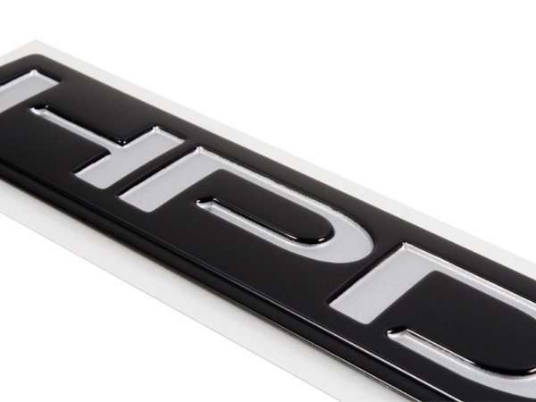 USホンダ純正 シビック ハッチバック/セダン FL系 HPDエンブレム(ブラック) リアゲート トランク エンブレム CIVIC HATCHBACK H/B