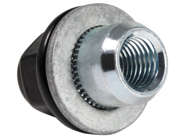 USトヨタ純正 TRD PVC加工 ホイールナット ラグナット 袋ナットブラック M12×1.5 60°テーパー座 24個セット FJクルーザー/ランドクルーザープラド150系/ハイラックスサーフ 210系/タコマ