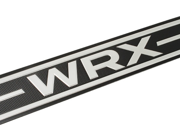 USスバル純正 スカッフプレート フロント/リア ４枚セットドアシル サイドシルプレート プロテクター WRXロゴ入 スバル WRX S4 VBH