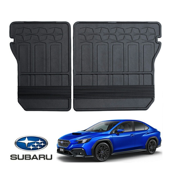 USスバル純正 リアシートバックカーゴプロテクター シートバックプロテクター 後部座席背面カバー ラバーガード 傷防止 保護 WRX S4 VBH