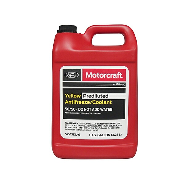 フォード純正 モータークラフト MOTORCRAFT クーラント LLC 冷却水 冷却液 不凍液 オイルフルード イエロー 1ガロン/3.78L 希釈タイプ VC13DLG 10y- フォード/リンカーン
