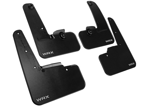 USスバル純正 マッドガード マッドフラップ 泥除け フロント/リア 4枚セット WRXロゴ入 スバル WRX S4 VBH