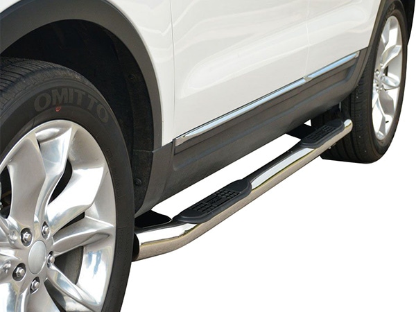 【ARIES 正規品】 ステンレス サイドステップ ラウンド サイドバー 3インチ チューブステップ クローム 11-19y フォード FORD エクスプローラー 