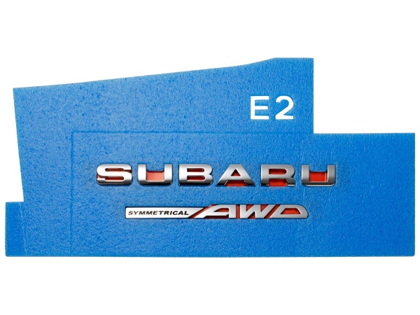 USスバル純正 SUBARU SYMMETRICAL AWD リアエンブレム  ゲートエンブレム フォレスター SK系 93079SJ010 