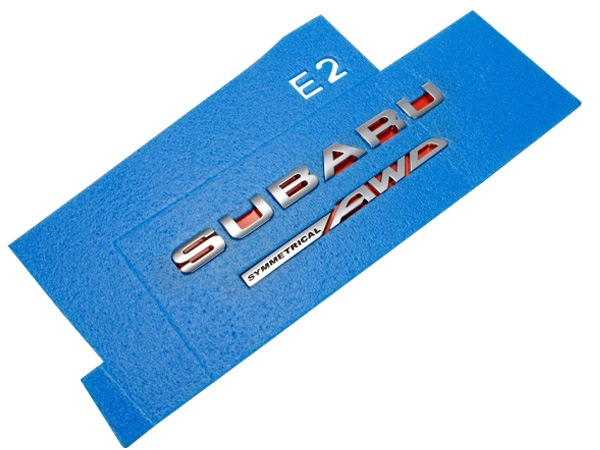 USスバル純正 SUBARU SYMMETRICAL AWD リアエンブレム  ゲートエンブレム フォレスター SK系 93079SJ010 