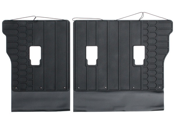 USスバル純正 XV GT系 リア シートバックカーゴプロテクター 後部座席背面カバー ラバーガード 傷防止 保護