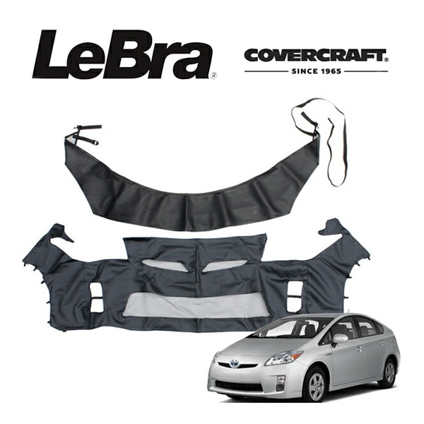 【CoverCraft/LeBra 正規品】 専用設計 ノーズブラ フルタイプ フルブラ フロントエンドマスク フードカバー フロントカバー フロントマスク 虫除け 飛び石 対策 トヨタ プリウス 30系 前期 カバークラフト