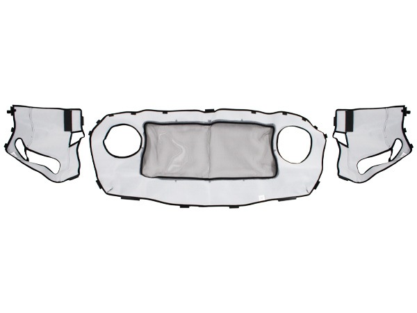 【CoverCraft/LeBra 正規品】 専用設計 ノーズブラ フルタイプ フルブラ フロントエンドマスク フードカバー フロントカバー フロントマスク 虫除け 飛び石 対策 18-22y ジープ JL ラングラー 2ドア/4ドア 20y- JT グラディエーター カバークラフト