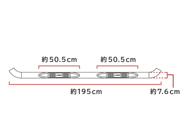 【ARIES 正規品】 スチール サイドステップ ラウンド サイドバー 3インチ チューブステップ グロスブラック 艶有り 11-19y フォード FORD エクスプローラー 