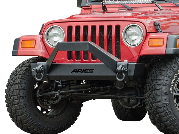 【ARIES 正規品】 汎用 カーボンスチール Dリング シャックルリング 牽引フック ブラックパウダーコート 2個セット JEEP ジープ JK ラングラーJL ラングラー等