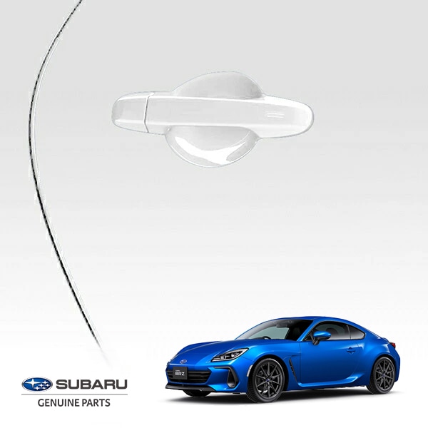 USスバル純正 BRZ(ZD8) ドアエッジガード クリスタルホワイトパール/K1X ドアモール ドアエッジモール ドアエッジ プロテクター ドアガード ドアプロテクター 傷防止 保護 防音 防傷