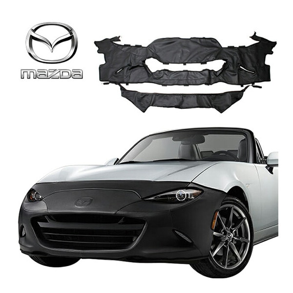 USマツダ純正 ノーズブラ フロントマスク MAZDA ロードスター ND系 フロントリップ無し MX-5 MIATA ボンネットガード フードプロテクター ボンネットプロテクターフロントプロテクター 虫除け 飛び石