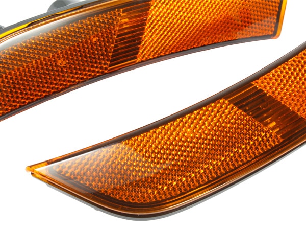 USスバル純正 スバル BRZ ZD8 フロント US仕様 サイドマーカーランプ USマーカー LED内蔵 アンバー オレンジ点灯