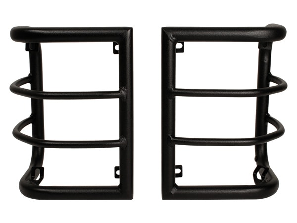 【WINBO 正規品】07-18y ジープ JK ラングラー(2ドア) ラングラーアンリミテッド(4ドア) テールライトガード テールランプガード スチール製 ブラックパウダーコート 左右セット ウインボー