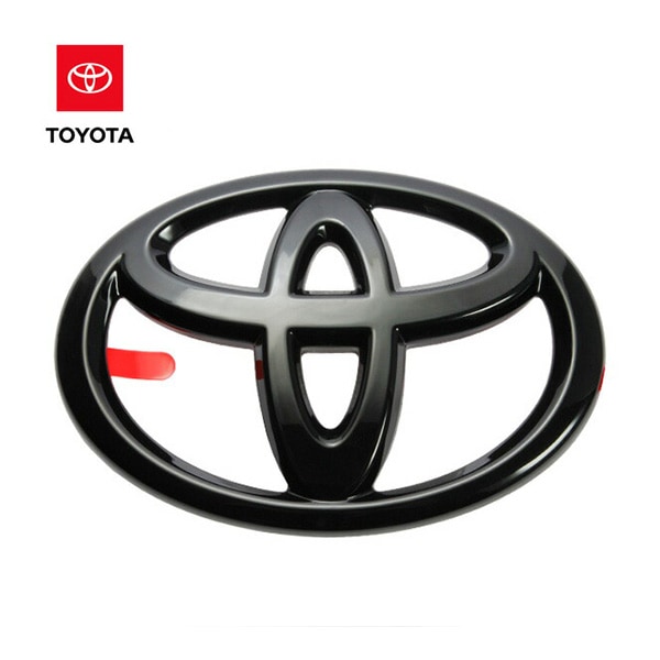 USトヨタ純正トヨタ リア エンブレム ゲートエンブレム TOYOTAマーク ブラック カローラクロス 10系 