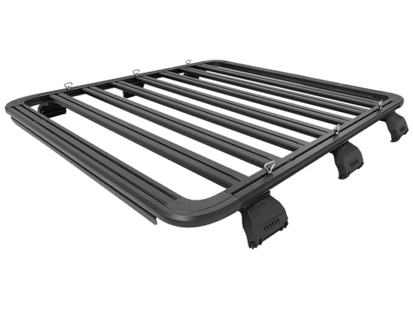 カリフォルニアカスタム ジープ JL ラングラー 2ドア 4ドア プラットフォーム フラット ルーフラック フラットラック 1600×1400mm パウダーコート仕上げ アウトドア