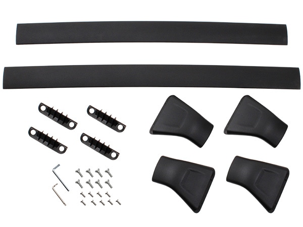 カリフォルニアカスタム マツダ CX-5 KF系 平成29年2月-現行 ルーフラック エアロ クロスバー 2本セット 1台分 ベースキャリア ルーフバー フット