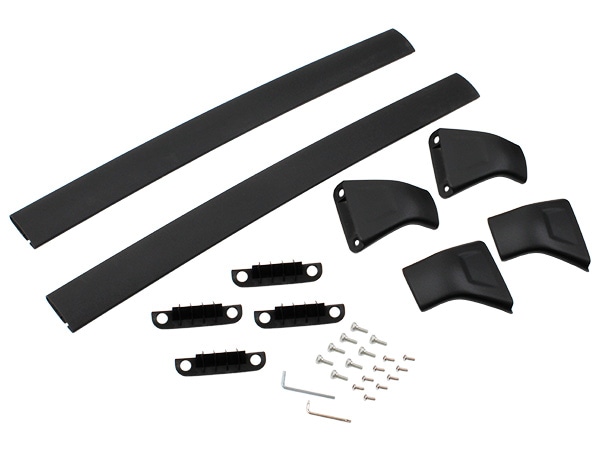 カリフォルニアカスタム マツダ CX-5 KF系 平成29年2月-現行 ルーフラック エアロ クロスバー 2本セット 1台分 ベースキャリア ルーフバー フット