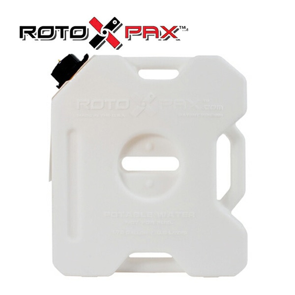 [正規品] RotopaX(ロトパックス) ウォーターパック/コンテナ 1.75ガロン ホワイト RX-1.75W