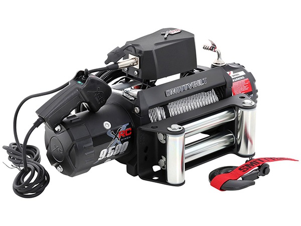 【Smittybilt 正規品】 XRC GEN2 9.5 12V 防水仕様 IP67 電動 ウインチ 97495 ワイヤー ロープ 最大牽引力 4,309kg スミッティビルト JK/JL ラングラー JT グラディエーター