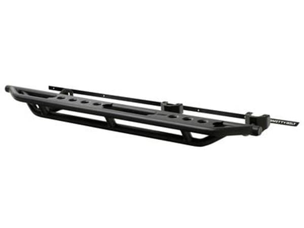 【Smittybilt 正規品】ジープ JEEP JL ラングラー 4ドア用 SRC サイドアーマー サイドステップ テクスチャードブラック 艶無し ロックスライダー 77634 スミッティビルト