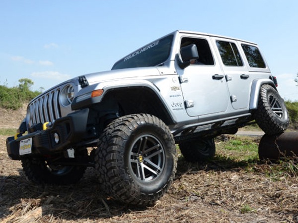 【N-FAB 正規品】 トレイルスライダー ロックスライダー テクスチャード ブラック 艶なし 18y- ジープ JL ラングラー 4ドア TSJ184TX エヌファブ