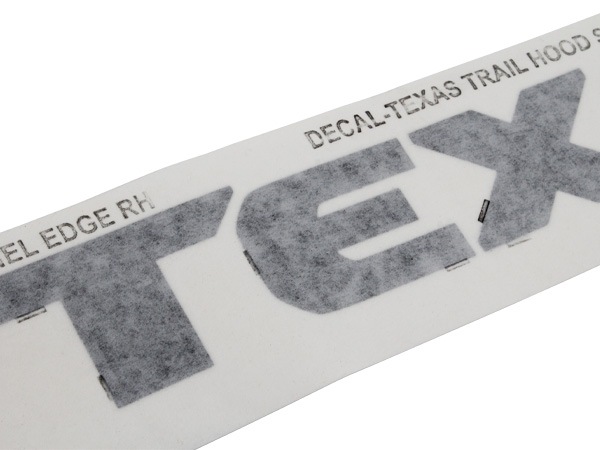 MOPAR純正 Texas Trail スペシャルエディション ボンネットサイドデカール 2枚セット ステッカー 20y- ジープ JT グラディエーター 18y JL ラングラー