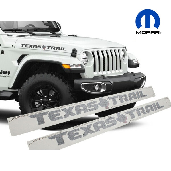 MOPAR純正 Texas Trail スペシャルエディション ボンネットサイド