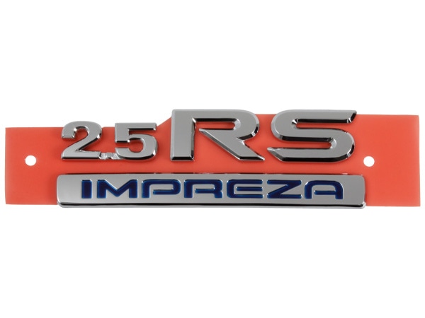 USスバル純正 インプレッサ 2.5RS IMPREZA リアエンブレム  ゲートエンブレム IMPREZA GG系