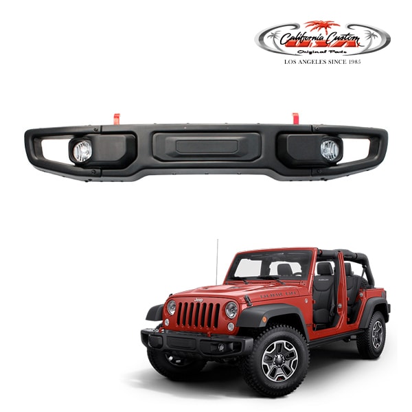 カリフォルニアカスタム ジープ JK ラングラー 2ドア | ラングラー アンリミテッド 4ドア 10th Anniversary Rubiconタイプ フロントスチールバンパー フォグ付属