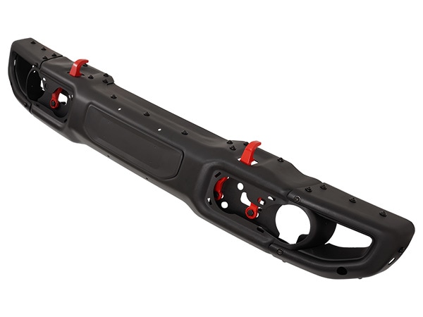 カリフォルニアカスタム ジープ JL ラングラー 2ドア 4ドア | JT グラディエーター RUBICON EDITIONタイプ フロントバンパー(スチール) Uバー フロントバンパーカバー付属